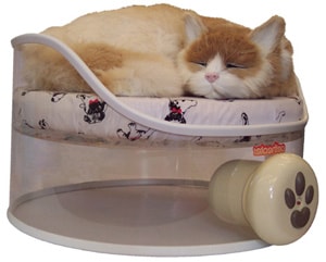 Heating a pet bed